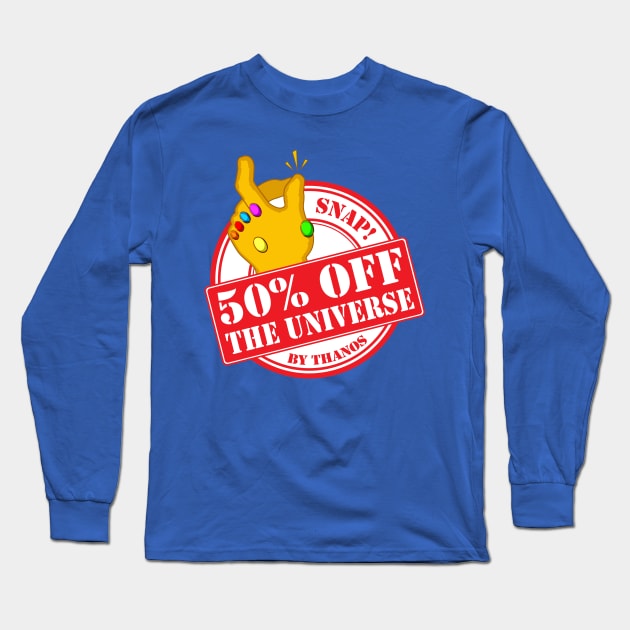 50% off the universe Long Sleeve T-Shirt by forsureee